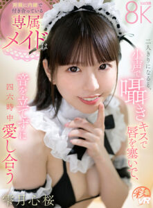 【VR】両親に内緒で付き合っている専属メイドは二人きりになると、小声で囁きキスで唇を塞いで、音を立てずに四六時中愛し合う 雫月心桜(savr00944)