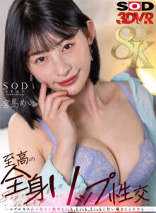 【VR】至高の全身リップ性交 ―二プルキスから始まる濃厚Lick，Lick，Lickと甘い囁きにとろける…― 宮島めい(13dsvr01417)