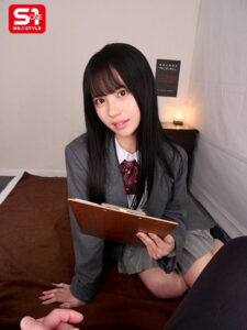 【VR】制服リフレで教え子とまさかの遭遇…バ、バレてない？気まずさ、背徳感、教師失格…でも、でも、普段は見られないスカートの中の太腿とパンティに下心を抑えきれず禁断の裏オプ（本番）交渉 渚あいり(sivr00417)